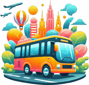 pngtree bus vector illustration isolated on white background bright colorful png image 15957656